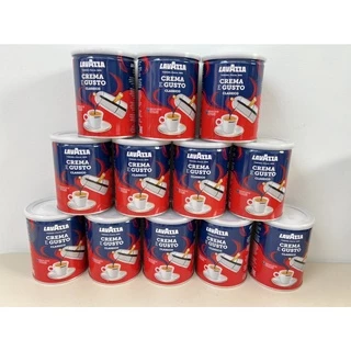 Lavazza Caffe Espresso Ground Coffee 250g ลาวาซซ่า กาแฟคั่วบด แคฟเฟ่ เอสเพรซโซ่ ขนาด 250 กรัม EXP:2027