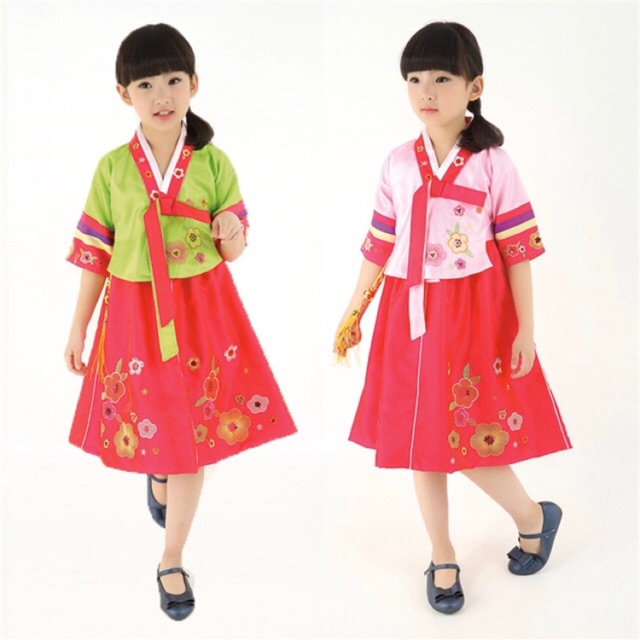 พร้อมส่ง 8930 ชุดฮันบก ชุดฮันบกเด็ก ชุดเกาหลี เด็กผู้หญิง ชุดเกาหลีเด็ก ชุดอาเซียน ชุดประจำชาติ เกาหลี Korean dress girl
