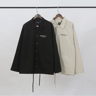 B011 เสื้อคลุมตัวนอก FOG (Essentials) Short Unisex Street Style Plain Logo Jackets