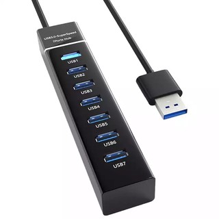 USB 3.0 HUB ความเร็วสูง4/7พอร์ตฮับสวิตช์อิสระHubสี่บิตSplitter Hub Usb 3.0 multi-Interface Hu