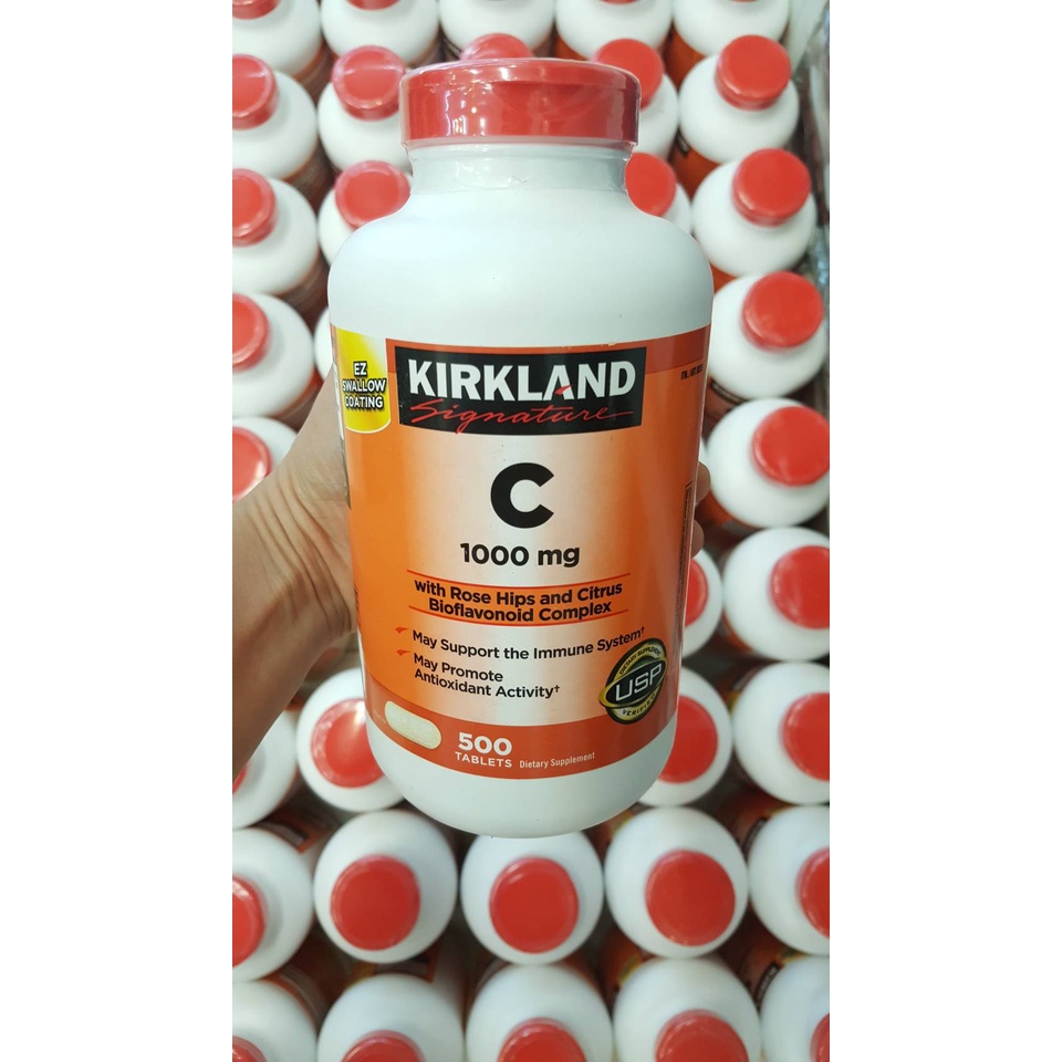 🔥Kirkland Signature Vitamin C 1000 mg. 500 tablets วิตามินซี เคิกแลนด์🔥
