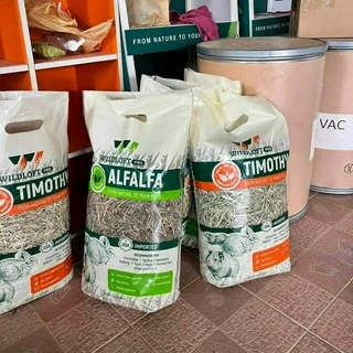 CatHoliday ไวล์ดลอฟ หญ้าทีโมธี อัลฟาฟ่า ซุปเปอร์พรีเมี่ยม Wildloft Premium Timothy Alfalfa ร่อนฝุ่น 1 กก.