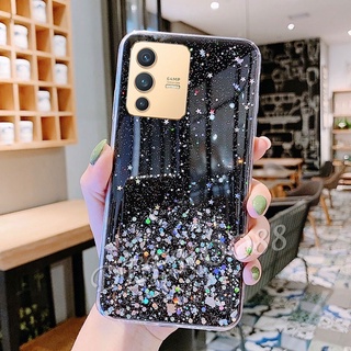 เคสโทรศัพท์ วีโว่ VIVO V23 V23E 4G 5G Bing Star Phone Case Silicone Glitter Gel Transparent Clear Slim Soft Handphone Casing VIVOV23 วีโว่V23 Cover