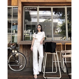 Salisa White Trousers M