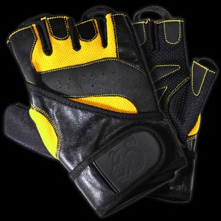 BearGear Crossfit Gloves (( M )) Yellow ถุงมือยกน้ำหนักของ Bear Gear