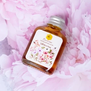 ของขวัญ ของฝาก ของชำร่วย น้ำผึ้งขวดแบนออยล์ใส ขนาด 30 ml น้ำผึ้งแท้ 100%
