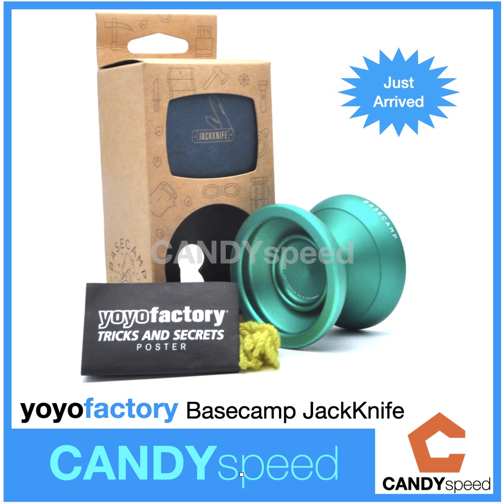 Yoyo โยโย่ yoyofactory BASECAMP Jackknife Mint | by CANDYspeed