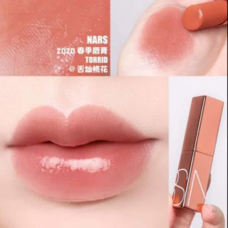 NARS Afterglow Lip Balm แพ็กเกจลิมิเต็ด สี Torrid สีนัวมากแม่ เป็นโทนชมพูติดส้ม สวยมาก ทาแล้วปากชุ่มชื้น อวบอิ่มไปอีก!