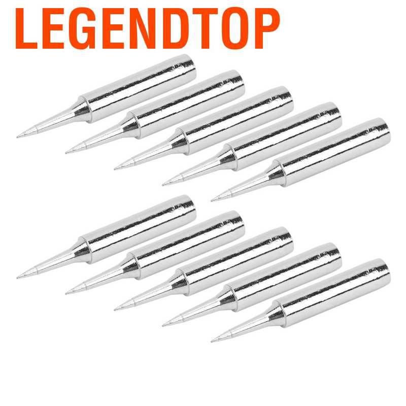 Legendtop Solder Tips Practical Brass Long Service Life Iron Tip for Soldering Machines Lead