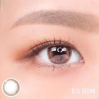คอนแทคเลนส์🌈Real🌈 Brown (Lollipop) ขนาดมินิ💖