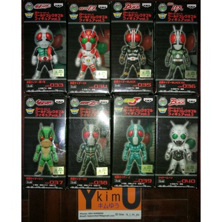 WCF Kamenrider Vol.5 ไรเดอร์ ชุด5 งาน wcf ครบชุด ของแท้ Lot Jp