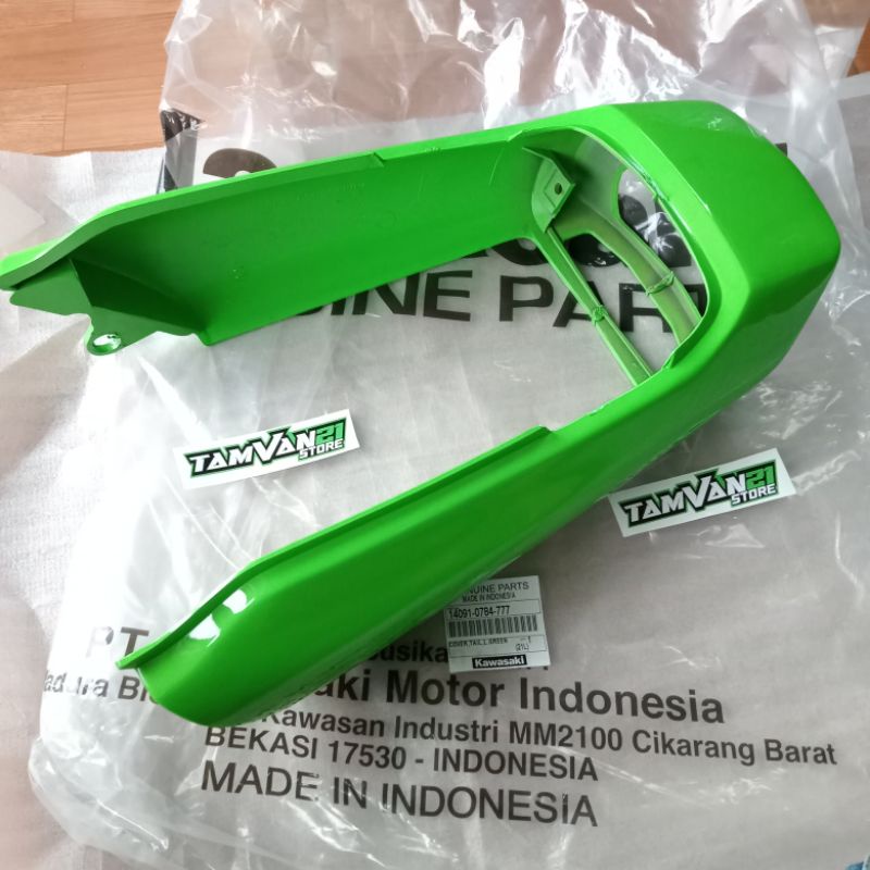 HIJAU LIME GREEN REAR BODY SOLID NINJA R SS KGP CODE 14091-0784-777