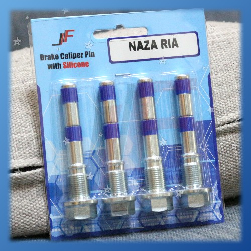 JF Caliper pin (Naza Ria) (NEW GENERATION) (LATEST) เข้ากันได้กับ (Naza Ria Front Disc/Disk Depan)