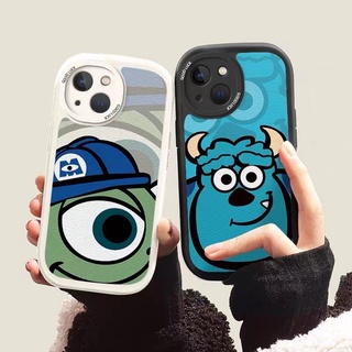 เคส For iPhone 13 12 11 Pro XS Max X XR 8 7 6 6S Plus SE 2020 Cartoon Monster University Protection Camera Soft Case