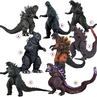 8 แบบโมเดลฟิกเกอร์ Pvc Godzilla Atomic Blast Pvc ของเล่นสําหรับเด็ก