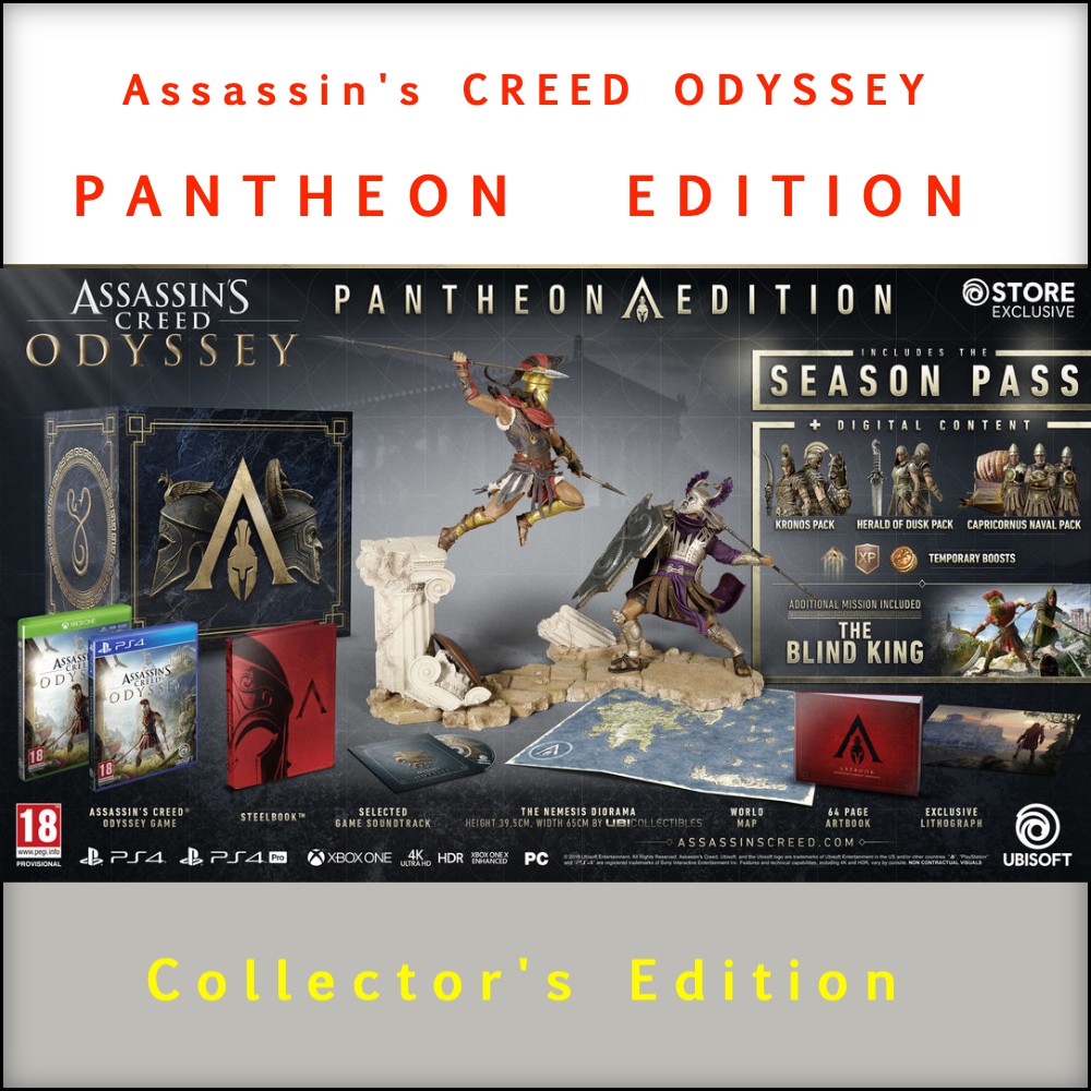 ((ชุดสะสม)) Assassin Creed Odyssey Collector Edition  (PANTHEON  EDITION)