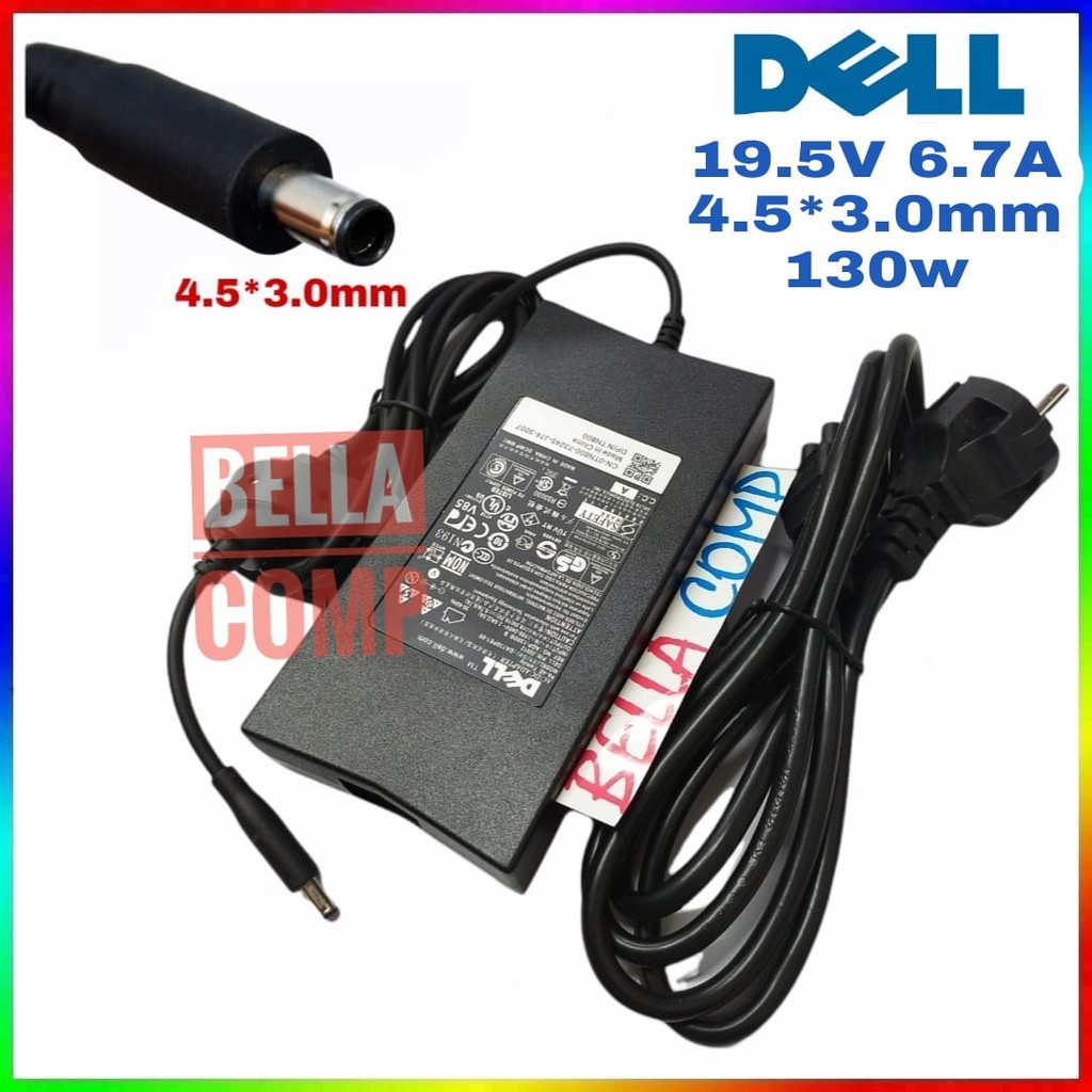 130W 19.5V 6.7A 4.5*3.0 มม.LA130PM190 แล็ปท็อปอะแดปเตอร์ AC สําหรับ Dell XPS 14 XPS 15 9530 9550 956