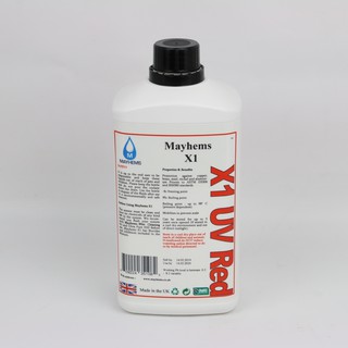 X1 - UV Red         1ltr