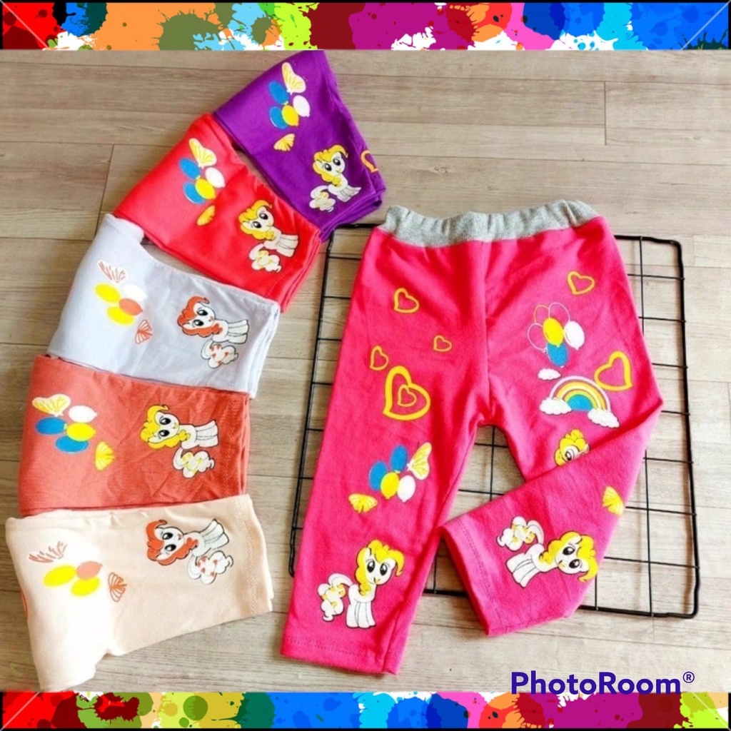 (SL03) PONY SELUAR BUDAK COTTON 6 MONTHS - 5 ปี
