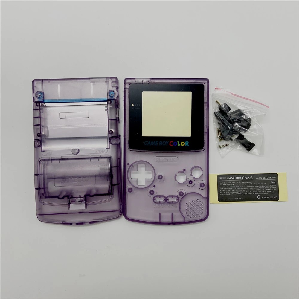 เปลือกที่อยู่อาศัยทดแทนด้วยปุ่มสำหรับ GBC IPS Shell Game Consoles Shell Case สำหรับ Gameboy Color หน้าจอ lcd shell ราคา ถูกที่สุด ดีลบีเคเค แกลเลอรีภาพที่ 4