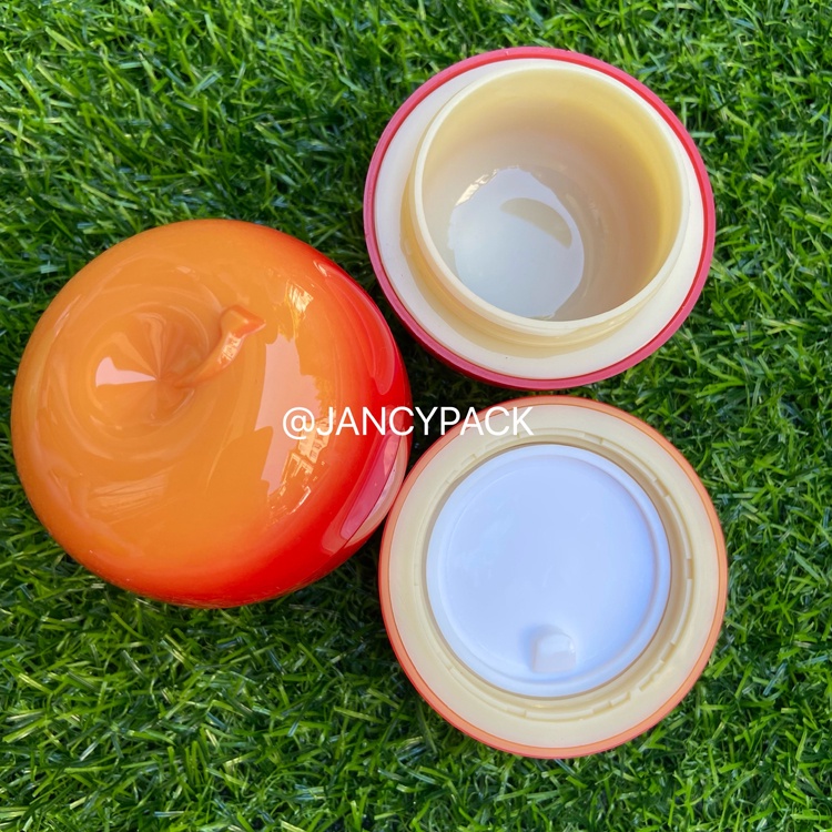 Jancy PACK กระปุกเปล่า สําหรับใส่ครีมบํารุงผิวหน้า ลิปบาล์ม ผลไม้ เลม่อน พีช 30 กรัม
