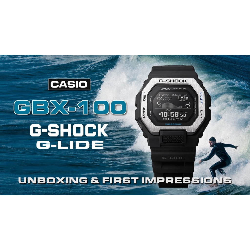 CASIO G-SHOCK GBX-100-1DR ของแท้ ประกันศูนย์ CMG