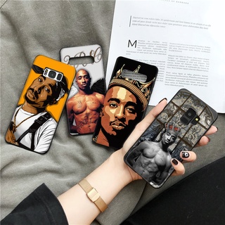 เคสโทรศัพท์มือถือ ซิลิโคนนุ่ม ลาย tupac amaru shakur สําหรับ Samsung Galaxy A03S A02 M02 A03S A5 A6 Plus A8 Plus A9