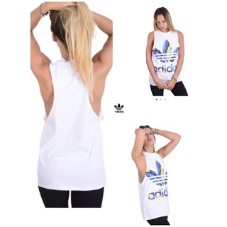 (สินค้าราคาพิเศษ) เสื้อแขนกุด เสื้อออกกำลังกาย เสื้อผ้ากีฬา เสื้อแบรนด์แท้ #Adidas พร้อมส่ง เนื้อผ้าระบายอากาศ สีสวย
