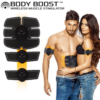SMART FITNESS ของแท้ เครื่องกระตุ้นการเสริมสร้างและกระชับ กล้ามเนื้อ กล้ามท้อง แขน Six Pack สลายไขมันส่วนเกิน ซิกแพค