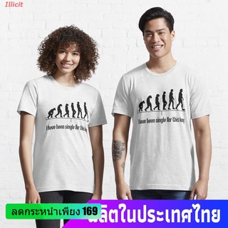 เสื้อยืดแขนสั้น I have been single for this long, gift t-shirt to a friend or for you, look he has been single since he