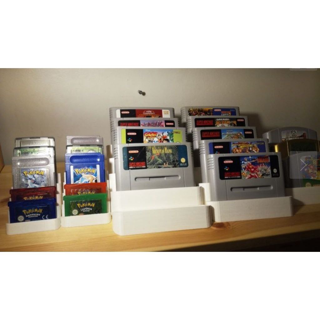 ที่วางรถเข็นเกม snes n64 Gameboy gba.
