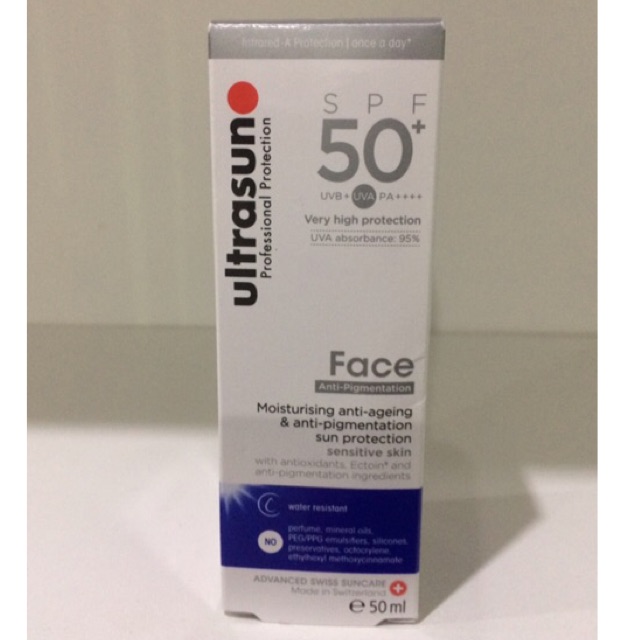 [พร้อมส่ง] รุ่นใหม่ Ultrasun Face Moisturising Anti-Aging & Anti-Pigmentation SPF 50+ 50 ml.