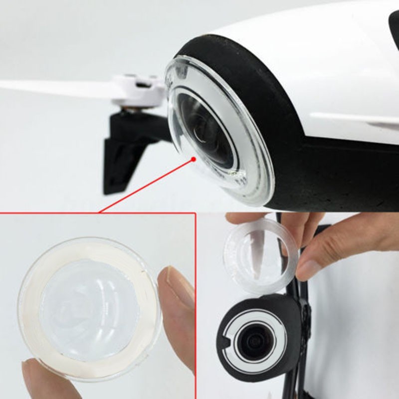Anti-dust Proof For Parrot Bebop 2 Drone Camera Lens Cover Protector Transparent