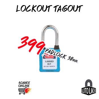 LOTO - LT100 Padlock-KD Stainless 304 &amp; Nylon PA Lockout Tagout  Schake