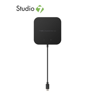 ฮับ Belkin USB-C to Thunderbolt 3 Dock Black by Studio7