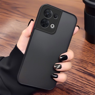 เคสโทรศัพท์มือถือแบบโปร่งแสง ผิวด้าน กันกระแทก แฟชั่น สําหรับ OPPO Reno8 Reno 8 Pro 8Pro 5G Reno8Pro