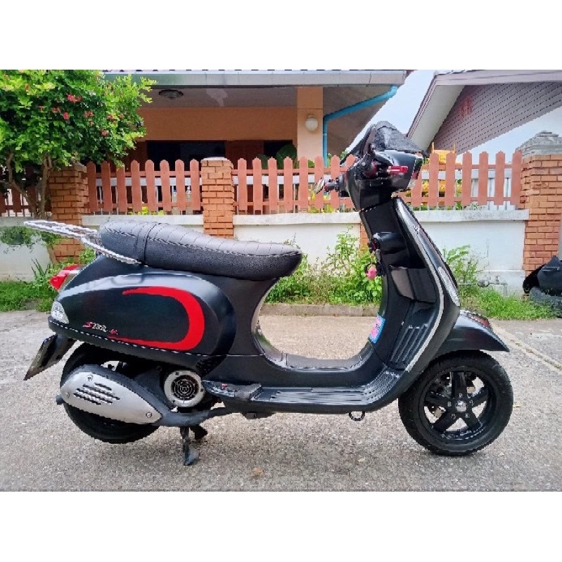 สติกเกอร์โซนิคบูม ติดฝาข้าง New Vespa Sprint Primavera thumbnail 10