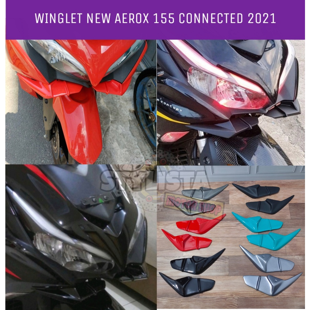 Winglet NEW AEROX 2021 CONNECTEDWINGLET AEROX 2021 เชื่อมต่อ NVX 2021