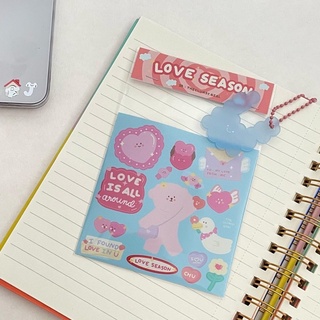 love season sticker สติกเกอร์ตกแต่งเทศกาลความรัก