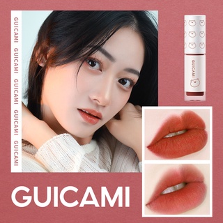 GUICAMI ลิป ลิปสติก ลิปลอก ลิปจิ๋ว ลิปแมท ลิปทินท์ ลิปติก ลิปจีน ลิปสติกเซต lipstick ลิปสติกกันน้ำ ลิปติดทนนาน ดินสอเขียนขอบปาก ลิปเกาหลี ลิปสติกนักเรียน 4u2 ลิปสติก Pinkbear ดินสอเขียนขอบปาก ลิปนู้ด