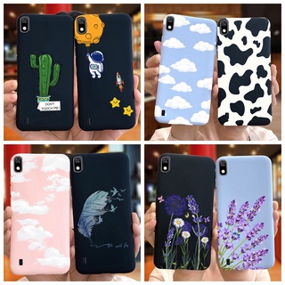 เคสโทรศัพท์ซิลิโคน TPU แบบนิ่ม ลายเพ้นท์น่ารัก สําหรับ Samsung Galaxy A10 SM-A105F A10S SM-A107F A10 A 10S 2019