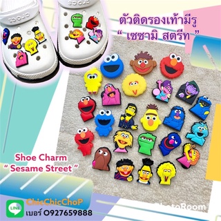 JBCT elmo -❤️🍭🎯ตัวติดรองเท้ามีรู - เอลโม เซซามี 3 👠🌈Shoe Charm - Sesame Elmo 3 🎯🌈👠งานคุณภาพเริ่ด สะดุดตากว่าใคร