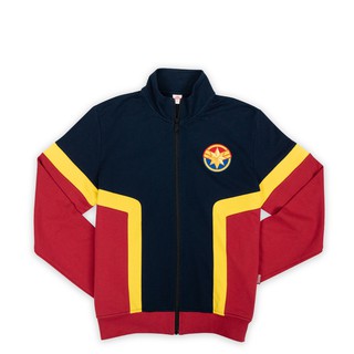 Marvel Mens Jacket Captain  - เสื้อแจ็คเก็ตผู้ใหญ่มาร์เวลกัปตันมาร์เวล สินค้าลิขสิทธ์แท้100% characters studio