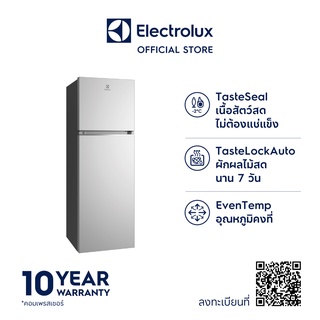 Electrolux ETB3700K-A ตู้เย็น ขนาดความจุ 341 ลิตร 12 คิว สีเงิน