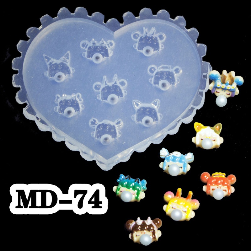 Inf แม่พิมพ์ซิลิโคน รูปผีเสื้อ 3D สําหรับตกแต่งเล็บ DIY - รูปที่ 2