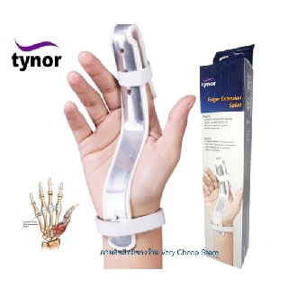 Tynor Finger Extension Splint พยุงนิ้วมือมีแกนอลูมิเนียมไทนอร์ F-03 1 ชิ้น