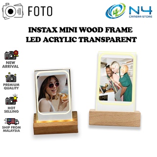 Foto กรอบรูปไฟ LED ขนาดเล็ก สําหรับ Fujifim Instax Mini Photo