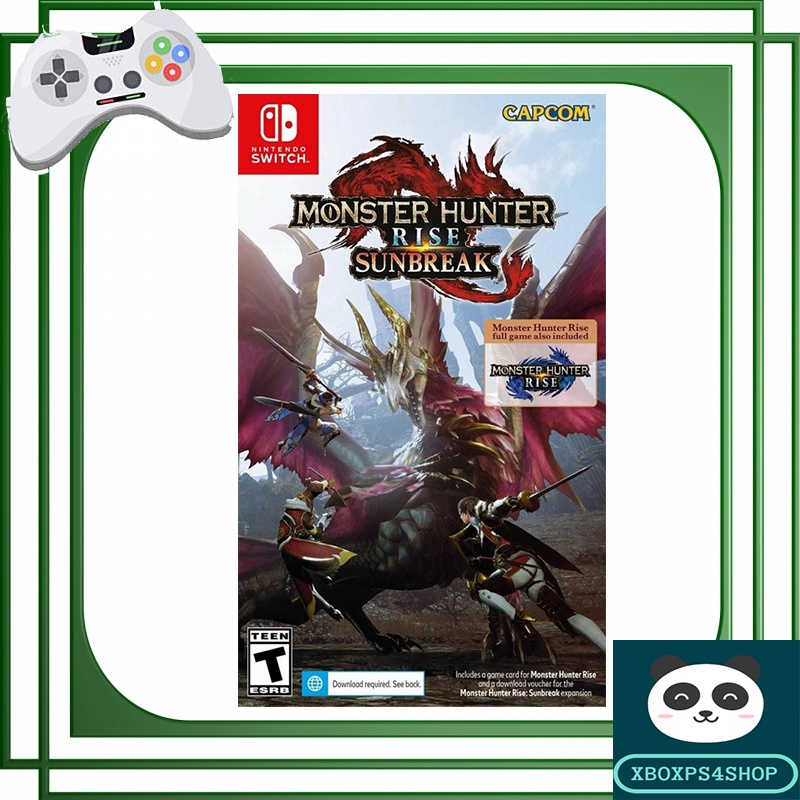 Nintendo Switch - Monster Hunter Rise: Sunbreak (EU) (แผ่นเกม nintendo Switch มือ 1)