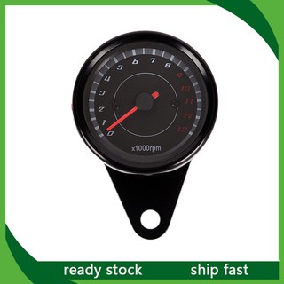 เกจมาตรวัดรอบเครื่องยนต์ Gauge Speedometer 12V รถจักรยานยนต์