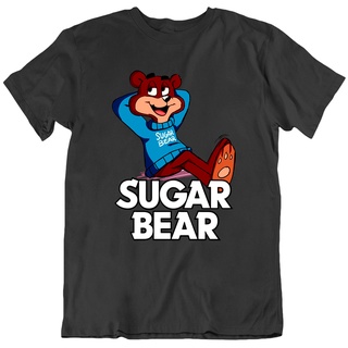 ใหม่ เสื้อยืด พิมพ์ลายการ์ตูนหมี อาหารเช้า ซีเรียล มาสคอต น่ารัก ของขวัญS-5XL